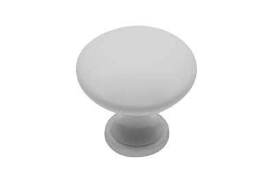 Мебелна дръжка топче ,TERNI, бял мат №246