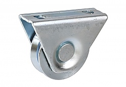 Ролка за плъзгащ портал долна с планка D80 ,H85 mm
