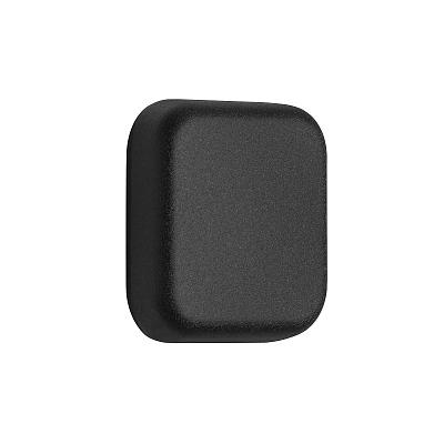 Буфер за стена, самозалепващ се 45D, черен,  DX75