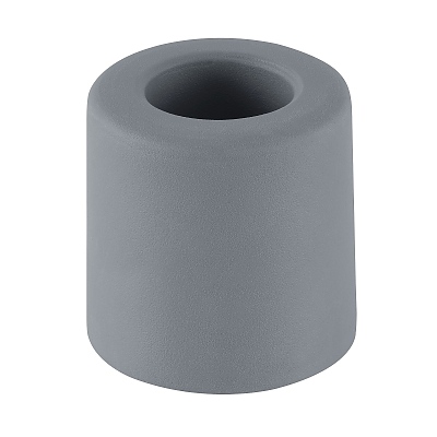 Стопер за врата с винт и дюбел, 40N сив DX75