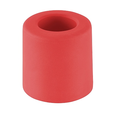 Стопер за врата с винт и дюбел, 40N червен DX75