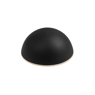 Буфер за стена, самозалепващ се 30D, черен