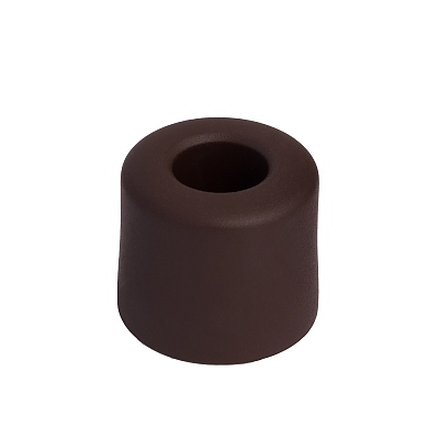 Стопер за врата с винт и дюбел, 24N кафяв DX75