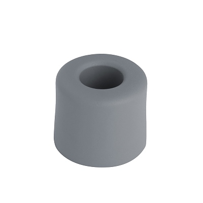 Стопер за врата с винт и дюбел, 24N сив DX75