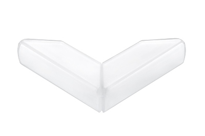 Самозалепващ се защитен ъгъл, прозрачен 60B, 60x60x14mm