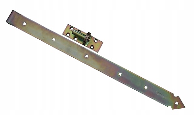 Панта за врата  800x40x4.0mm ж.цинк к-кт.