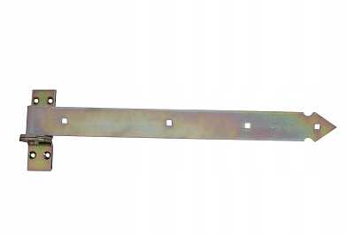 Панта за врата  500x40x3.5mm ж.цинк к-кт.