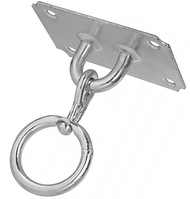 Скоба за таван 100х70х3.0мм,  въртяща се.