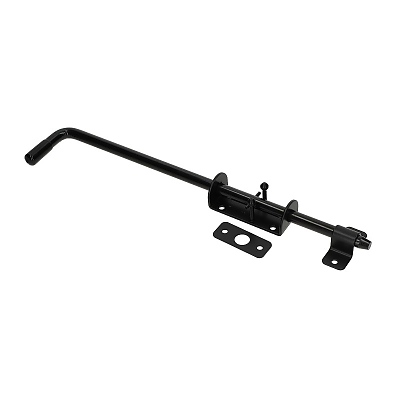 Резе за врата 420/14 мм, тясна основа, черен мат