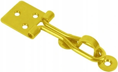 Закопчалка 115x30х1,5 жълт цинк