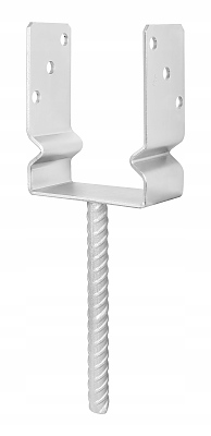 Основа за греда U-образна със зигзаг, 120x60x4.0 с шиш