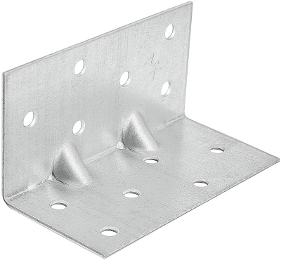 Планка ъглова усилена,  40x40x80x1.5 