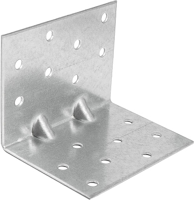 Планка ъглова усилена,  60x60x80x1.5  