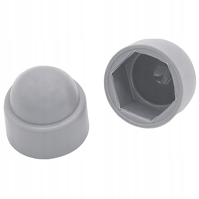 PVC  капи за болт, сиви 