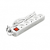 Разклонител с ключ 5 гнезда 1,5м