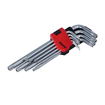 Комплект TORX  удължени 10-50, 9 бр.