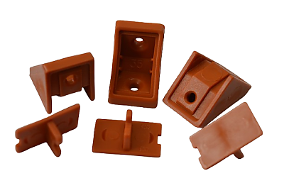 Ъглова сглобка 24х24х20 светъл калвадос