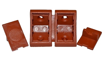 Ъглова сглобка 24x24x42 калвадос