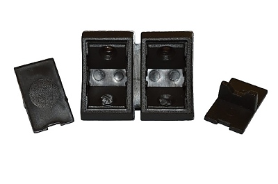 Ъглова сглобка 24x24x42 тъмнокафява