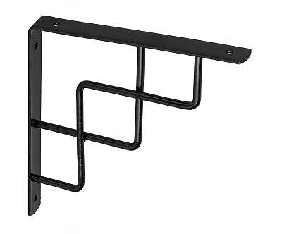 Рафтоносач зигзагообразен 200x200x20x3.0m  черен