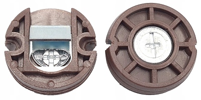 Окачвач скрит ф 35 PVC с реглаж