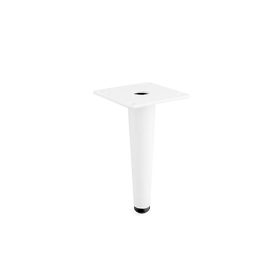 Метален крак конус,DN-709,  H=150 mm, бял, №234 