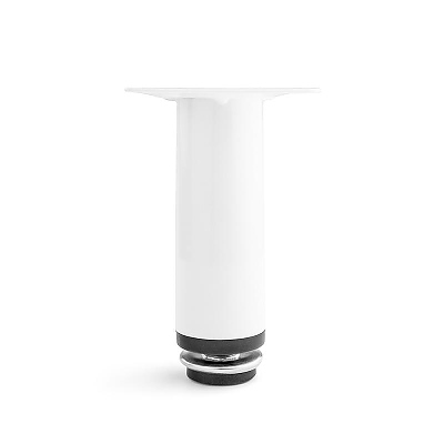 Метален крак DN-737, fi30  H=150 бял. №245 