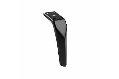 Метален крак FORM извит, H=150 mm, черен №188