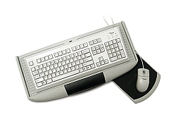 Изтегляща поставка за клавиатура и мишка