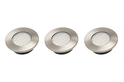 Комплект Barri PLUS LED , 3x топло бели луни за вграждане