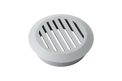 Решетка PVC Ф50  сива