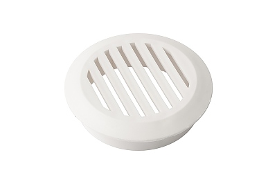 Решетка PVC Ф50  бяла
