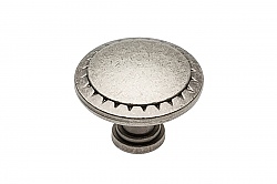 Мебелна дръжка PALER, топче антично сребро