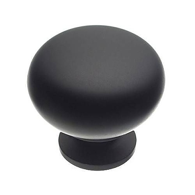 Мебелна дръжка топче, черен мат BERGA